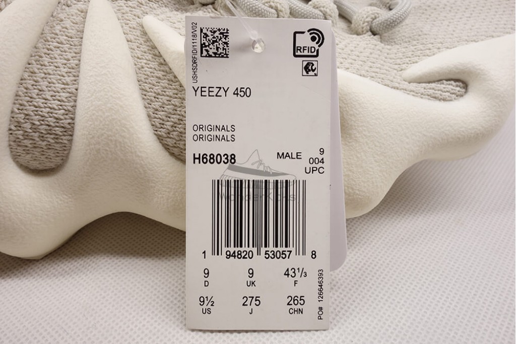 yeezy 450 cloud white