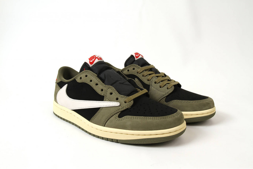 air jordan 1 retro low og travis scott black olive