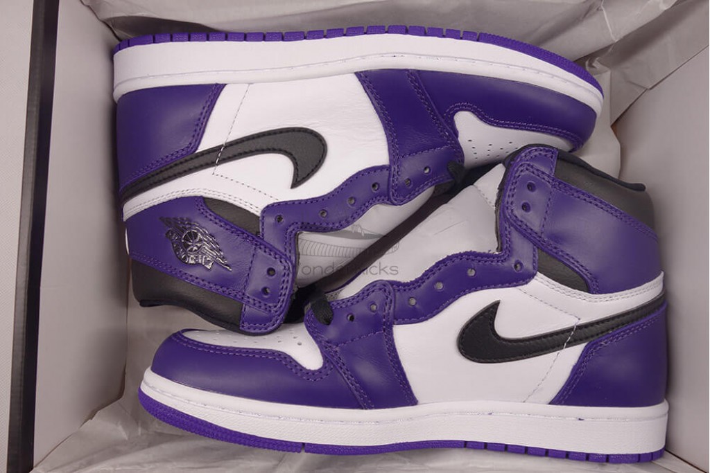 air jordan 1 retro high court purple white