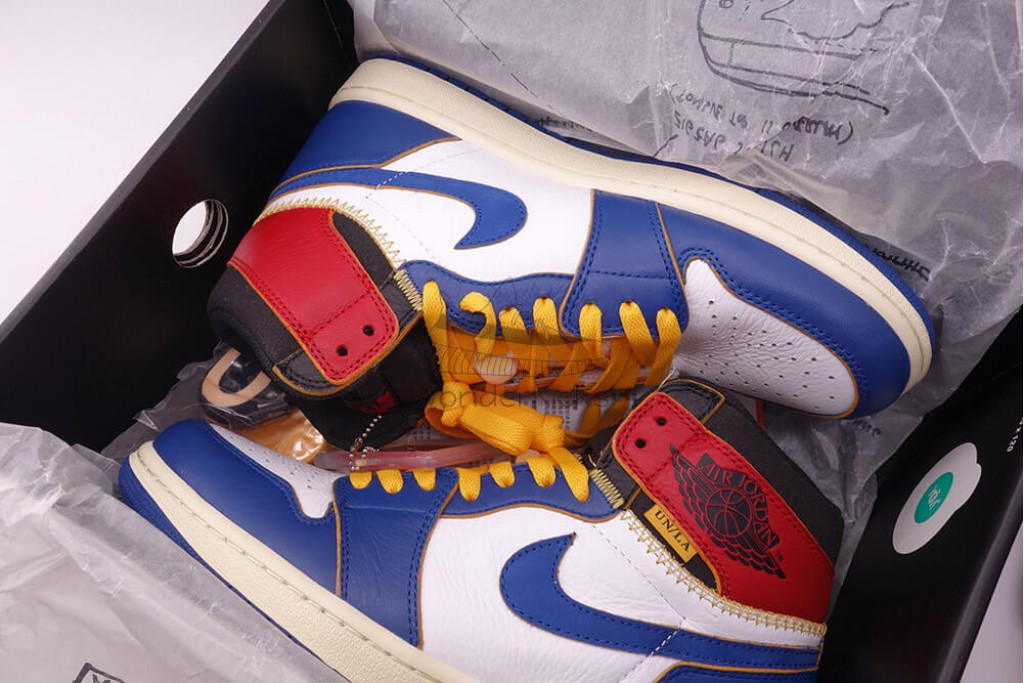 air jordan 1 retro high union los angeles blue toe