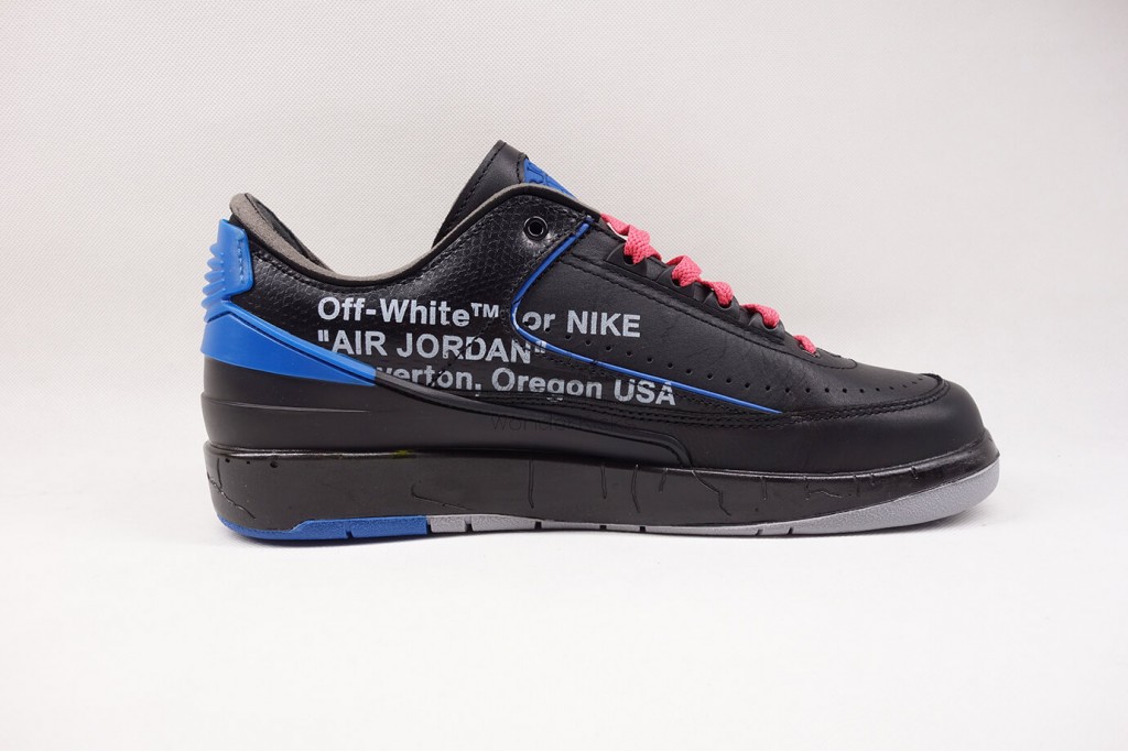 air jordan 2 retro low sp off-white black blue