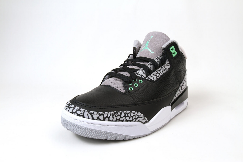 air jordan 3 retro green glow