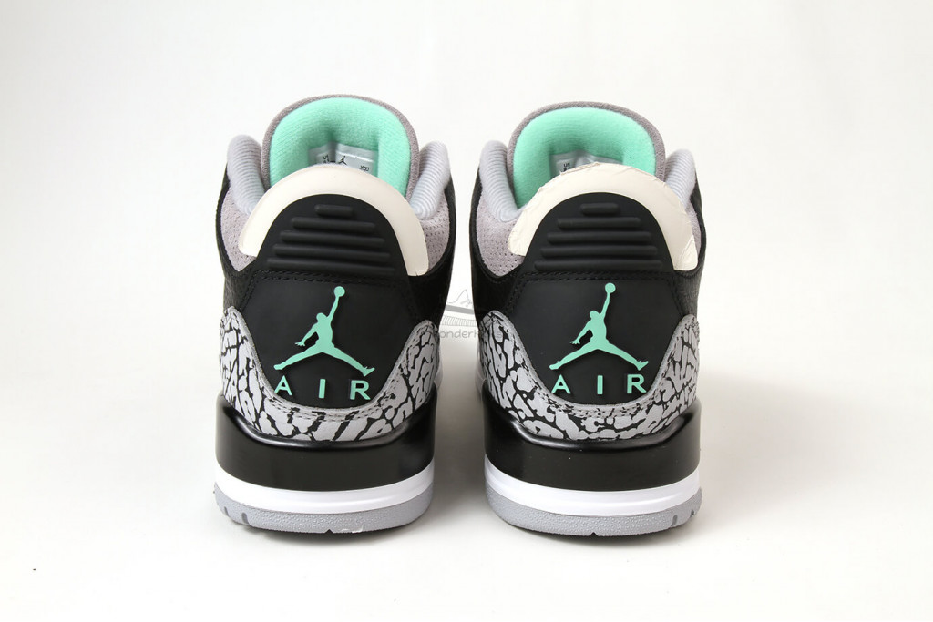 air jordan 3 retro green glow