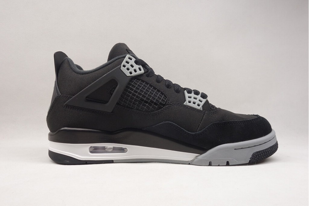 air jordan 4 retro se black canvas