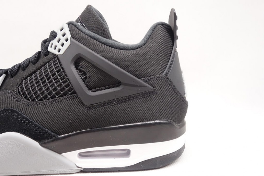 air jordan 4 retro se black canvas