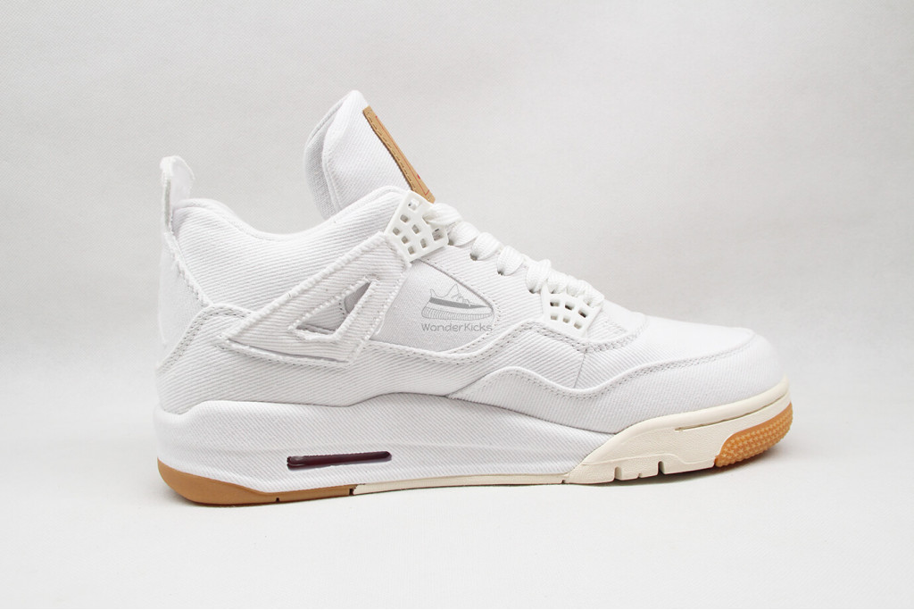 air jordan 4 retro li''s white