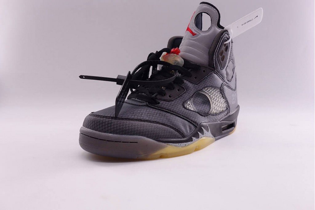 air jordan 5 retro off white black