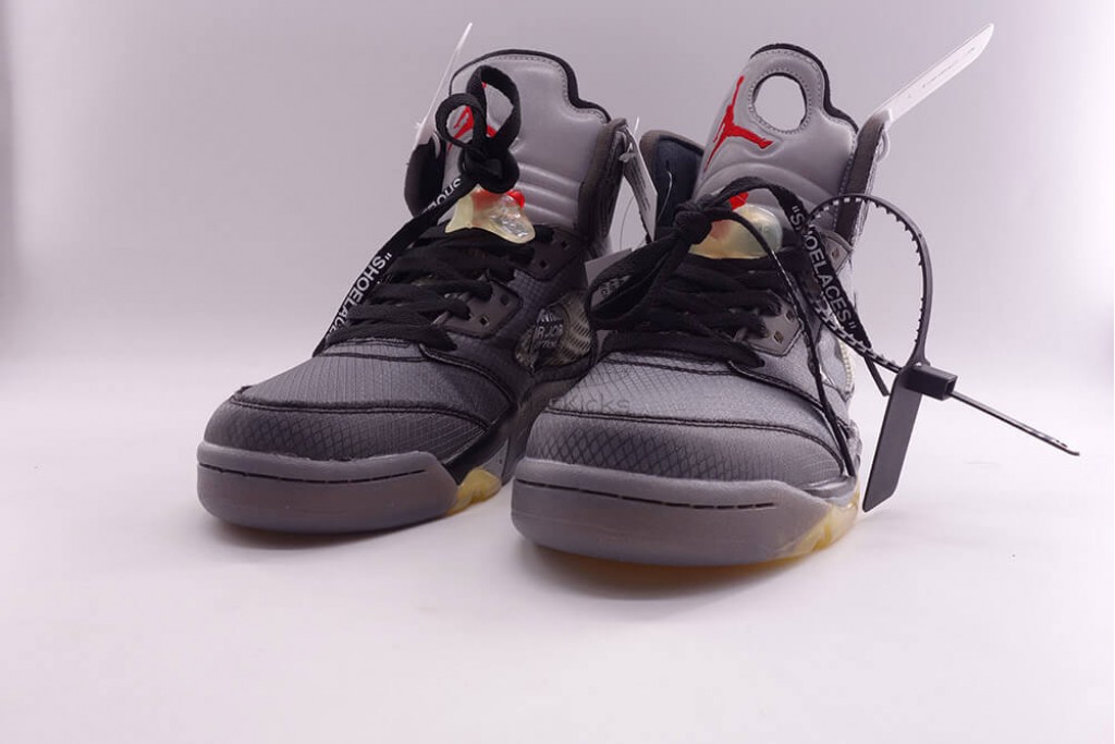 air jordan 5 retro off white black