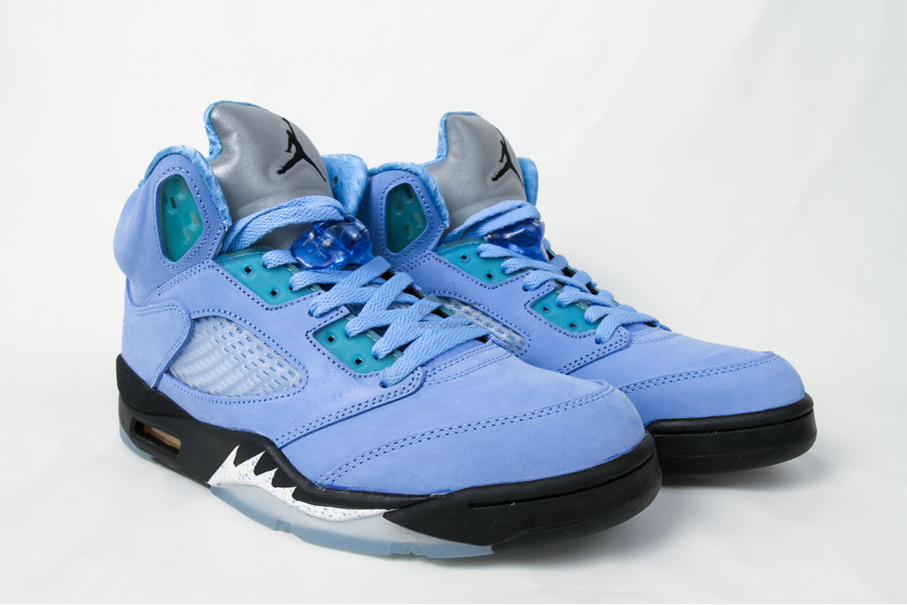 air jordan 5 retro unc university blue