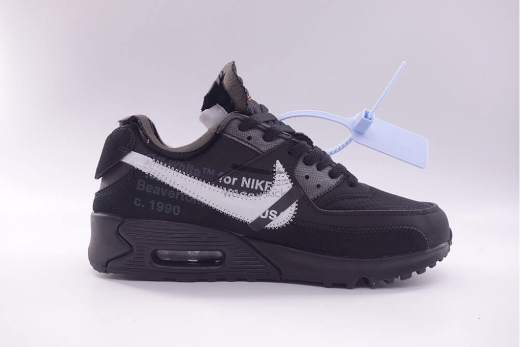 air max 90 off white black