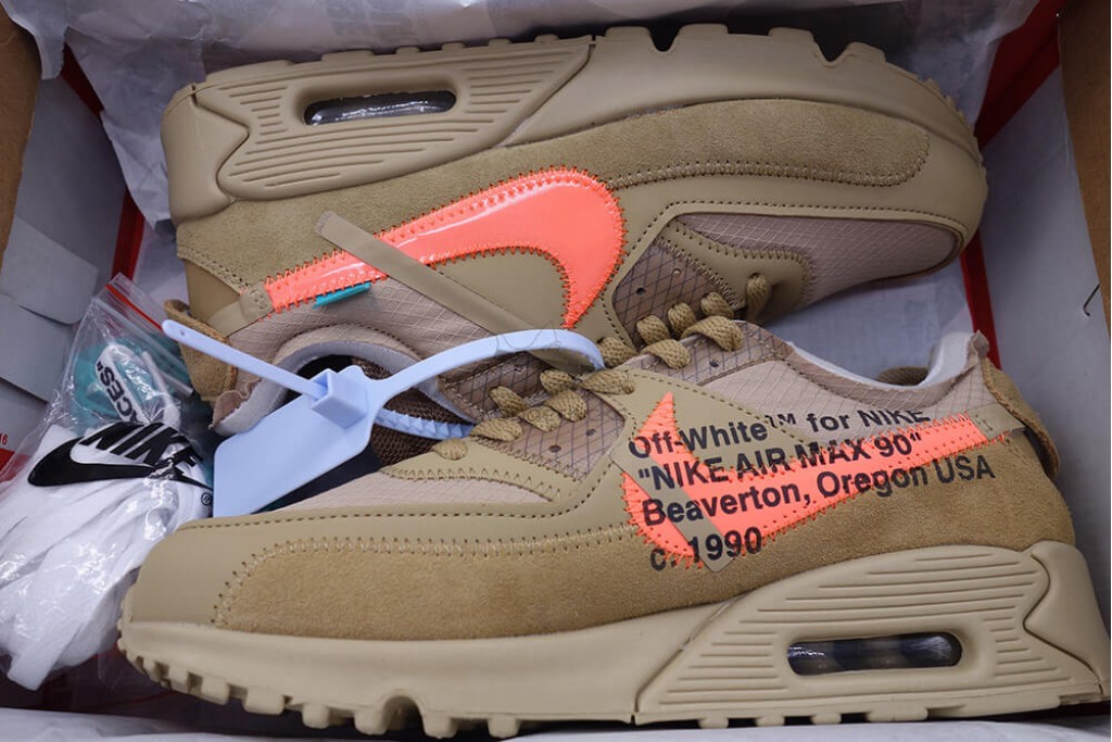 air max 90 off white desert ore