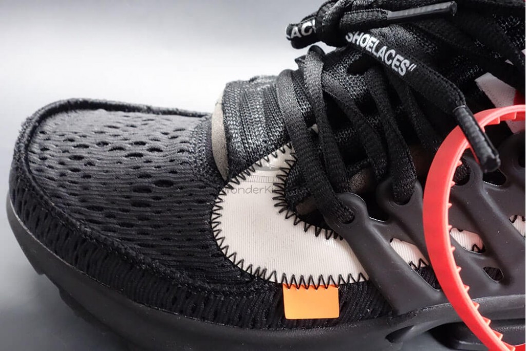 air presto off white black