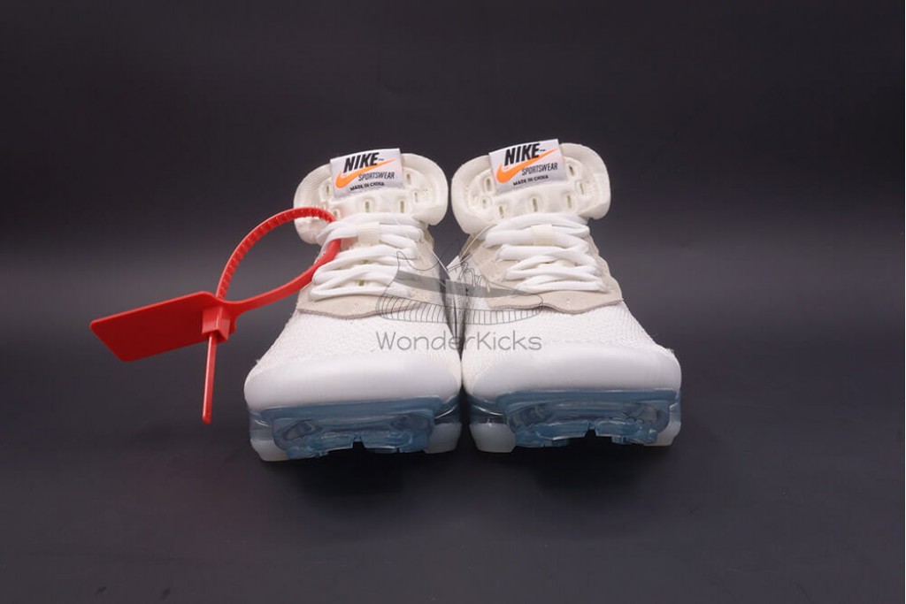 air vapormax off white in white