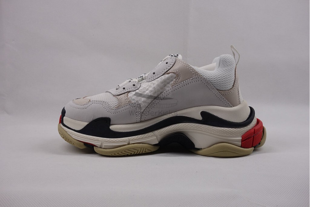 bc triple s trainer white black red