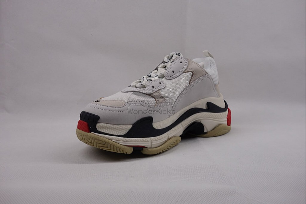 bc triple s trainer white black red