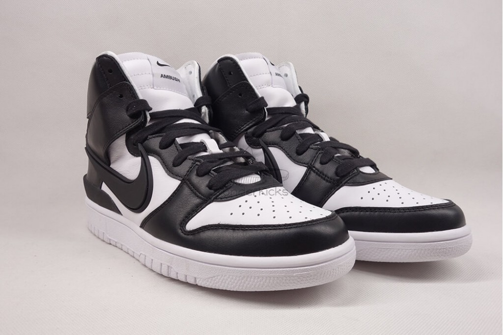 dunk high ambush black white