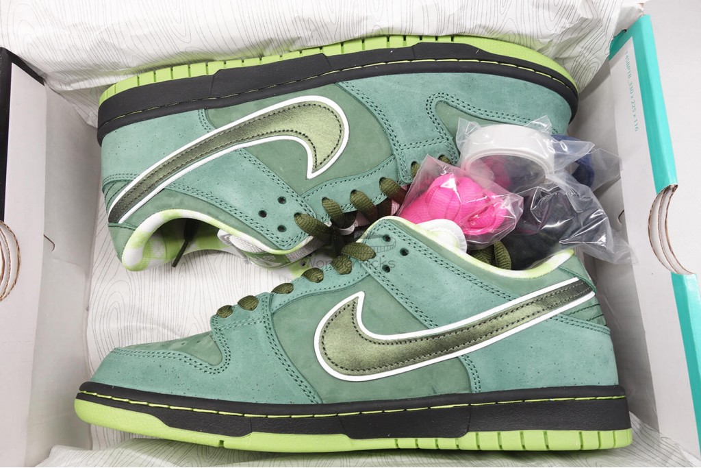 sb dunk low concepts green lobster