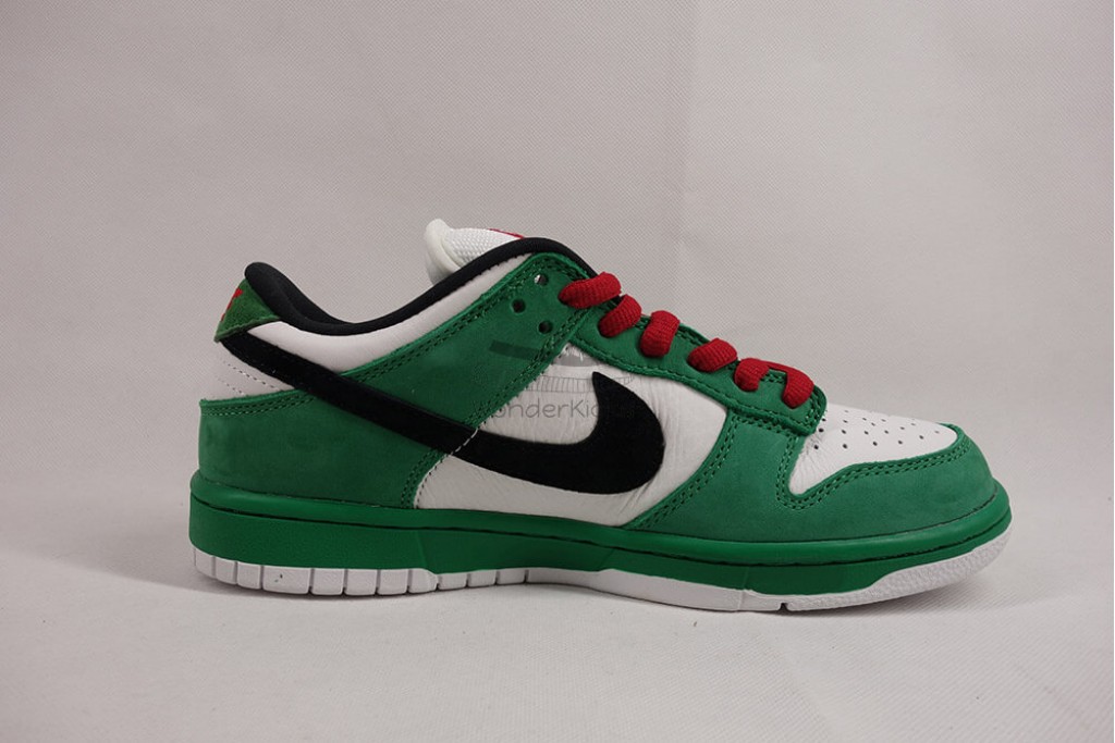 sb dunk low heineken