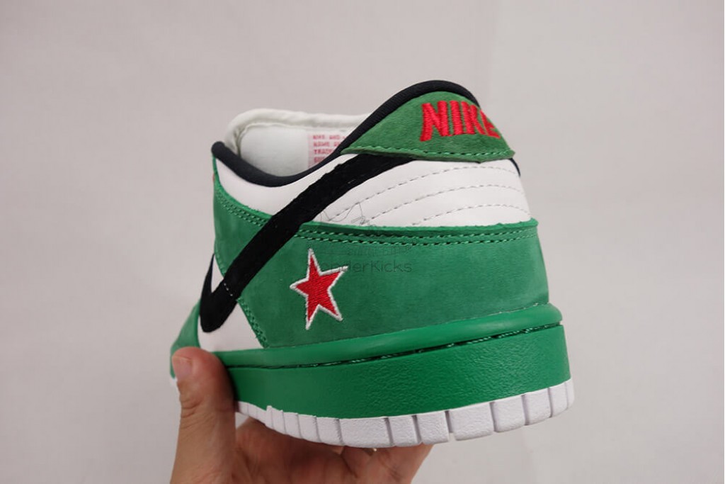 sb dunk low heineken