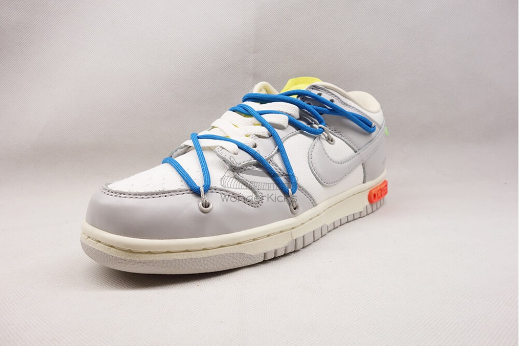 dunk low off white lot 10