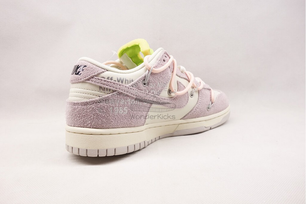 dunk low off white lot 12