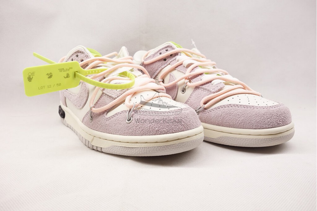 dunk low off white lot 12