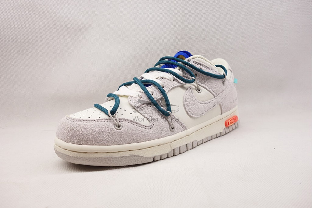 dunk low off white lot 16