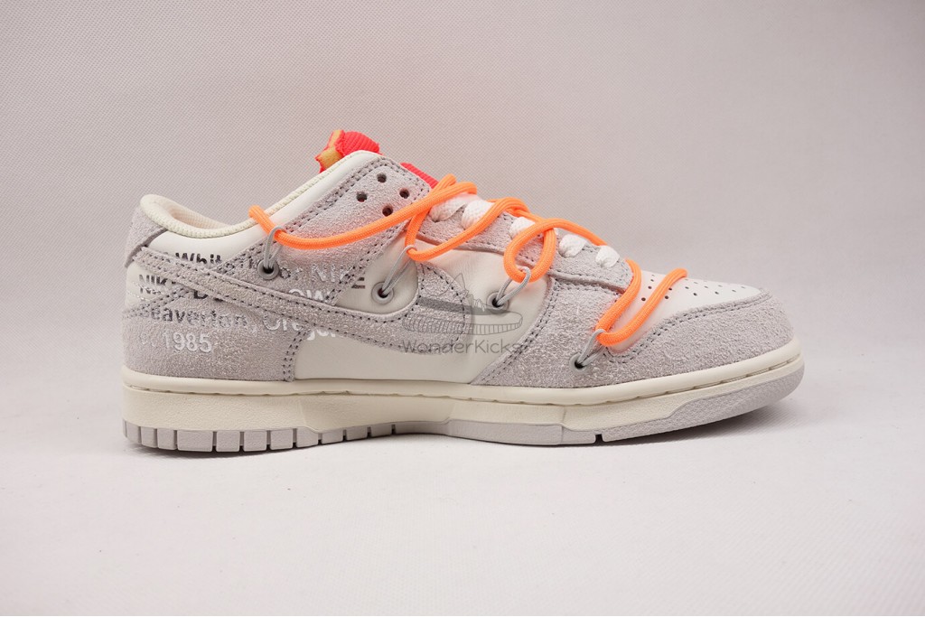 dunk low off white lot 31