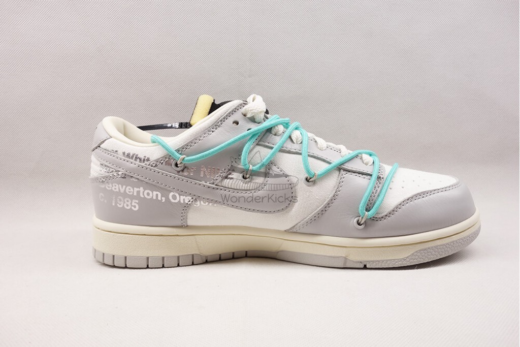 dunk low off white lot 4