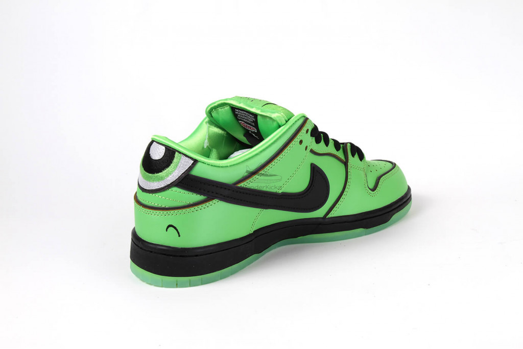 sb dunk low the powerpuff girls buttercup