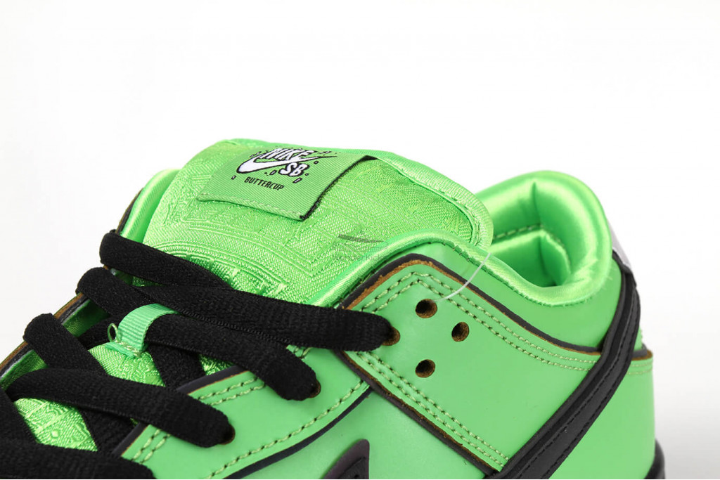 sb dunk low the powerpuff girls buttercup